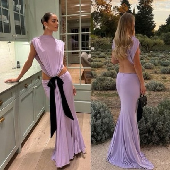 Helsa Dresses & Skirts - Helsa Constantina Dress In Amethyst